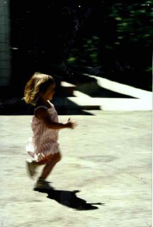 Kind läuft